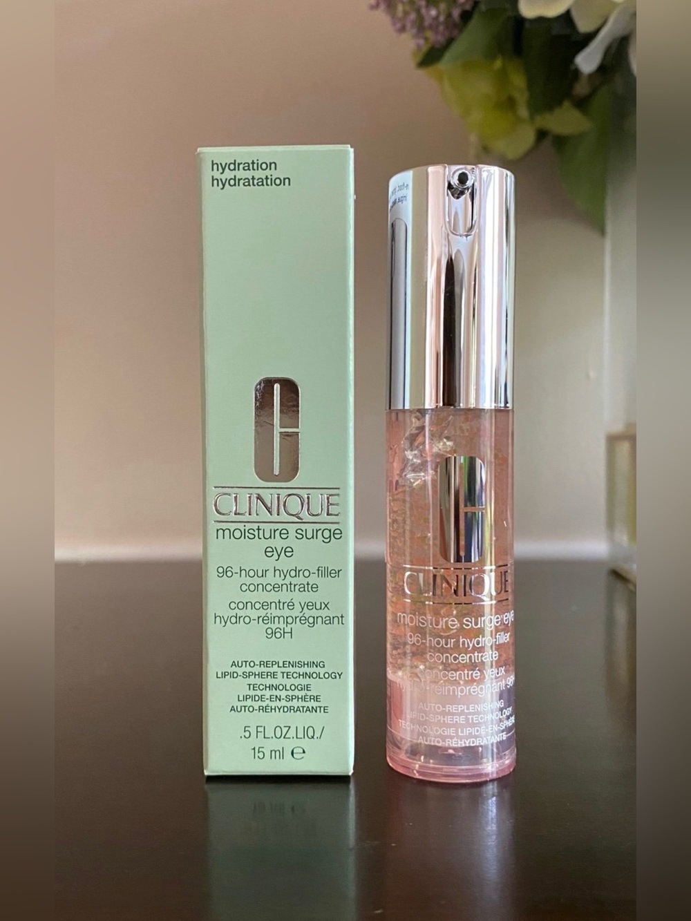 Clinique Moisture Surge Eye 96-Hour Hydro-Filler Concentrate 0.5oz/15ml NIB